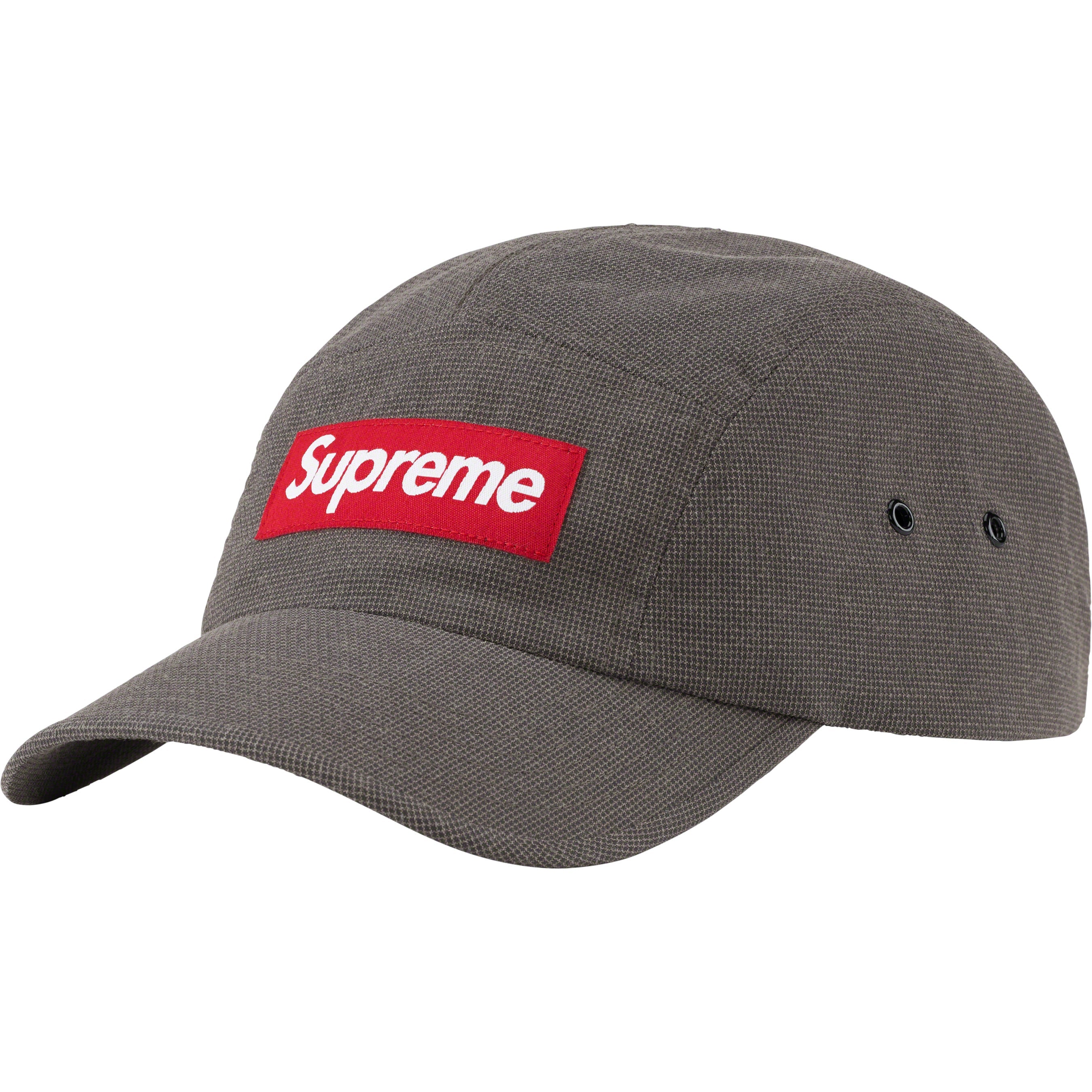 Supreme Kevlar Camp Cap - Stylish Grey Unisex Baseball Hat for Outdoor Adventures & Street Fashion