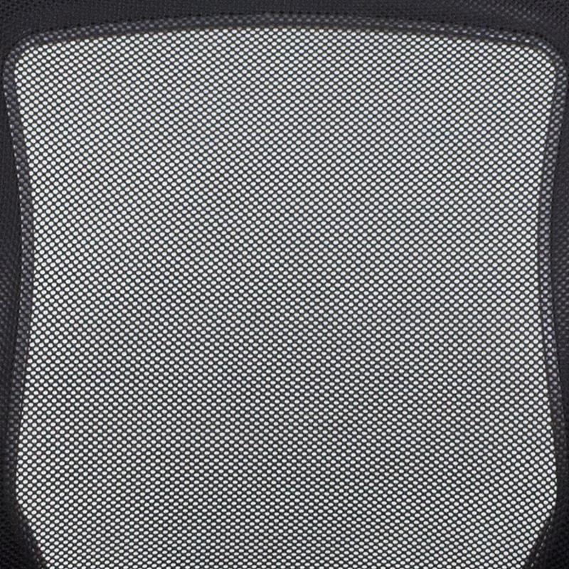 Ergonomic Mesh Office Chair with Flip-Up Arms - Mid Back Swivel Task Chair with Gray Frame for Home & Office Workspace Comfort