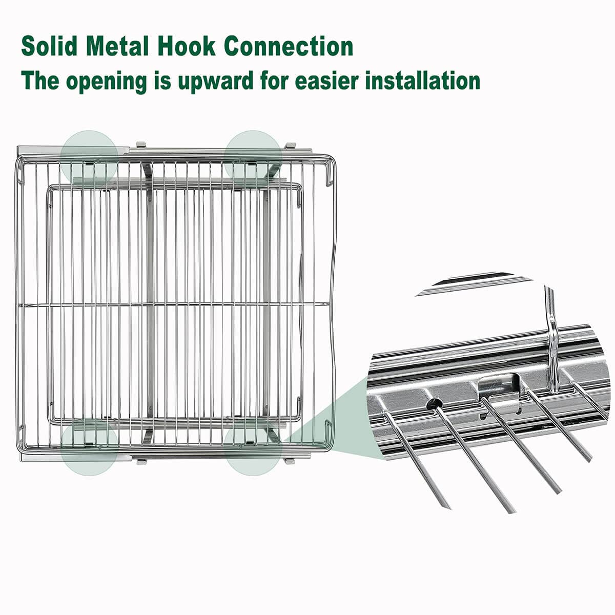 2-Tier Pull-Out Cabinet Organizer - 11