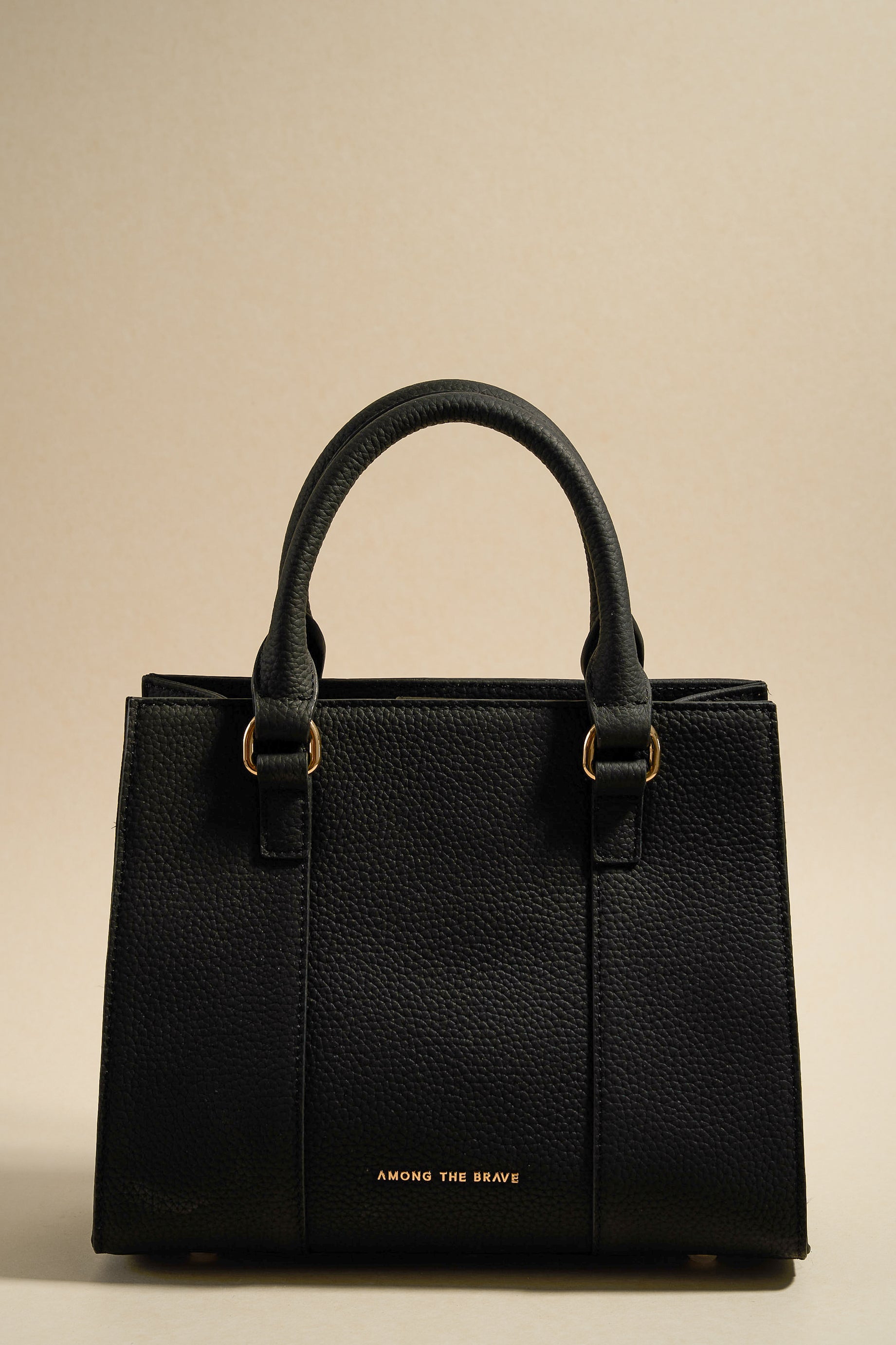 Stylish Manhattan Black Leather Mini Tote Bag for Women - Perfect for Work, Travel & Everyday Use