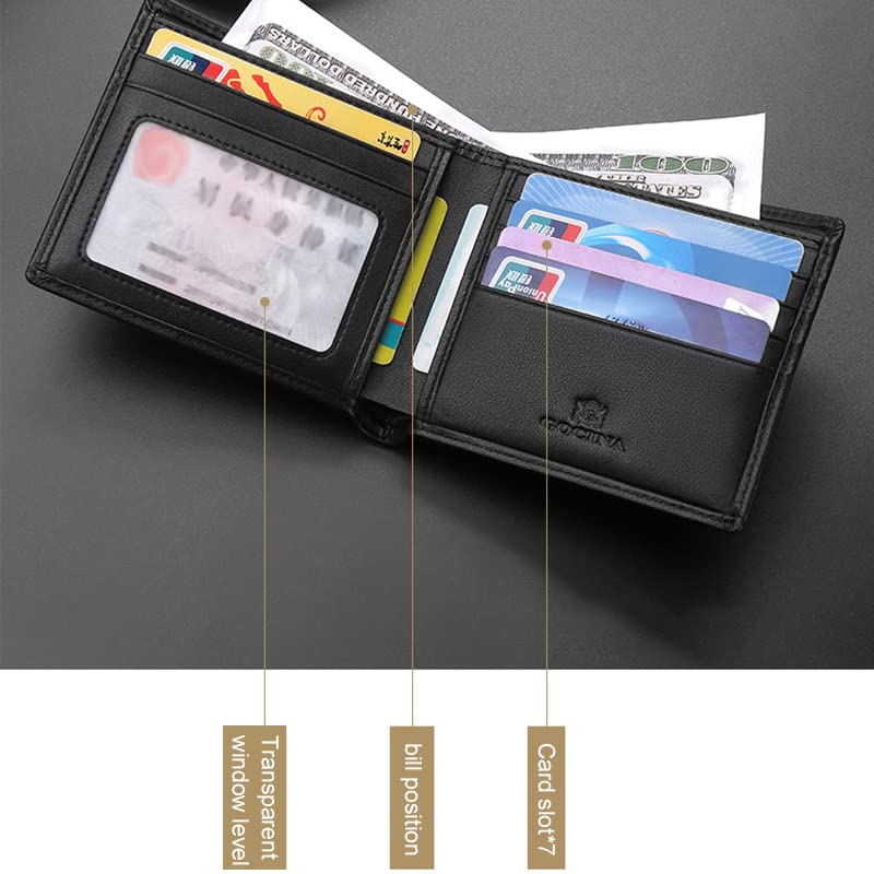 Women's Leather Wallet for Business & Casual Use - Slim Coin Purse with Card Slots - Perfect for Everyday Carry, Travel & Office Use