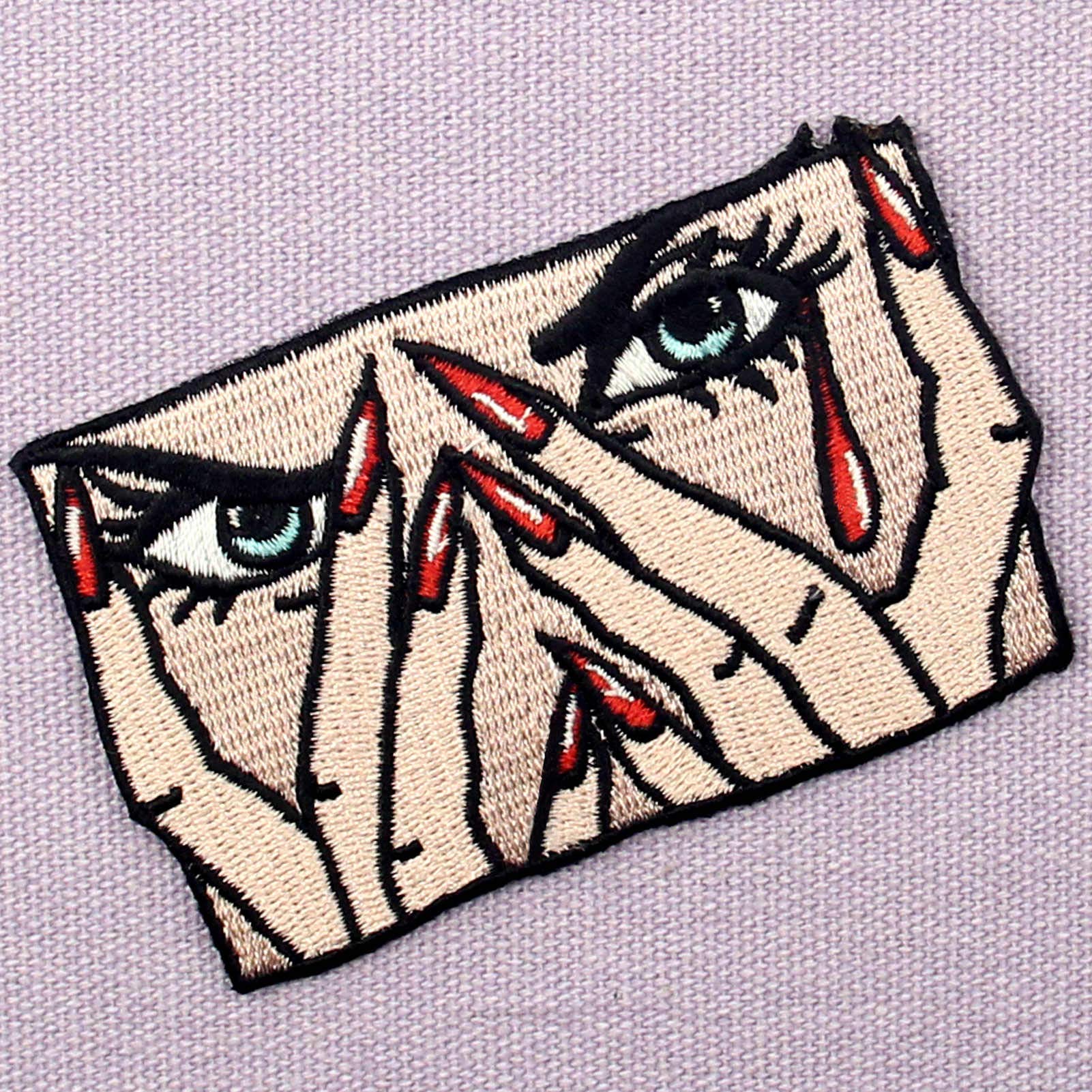 Angry Crying Woman Embroidered Patch - Iron On & Sew On Emblem for Jackets, Bags & DIY Crafts - Funny Emotional Expression Applique for Clothing Customization