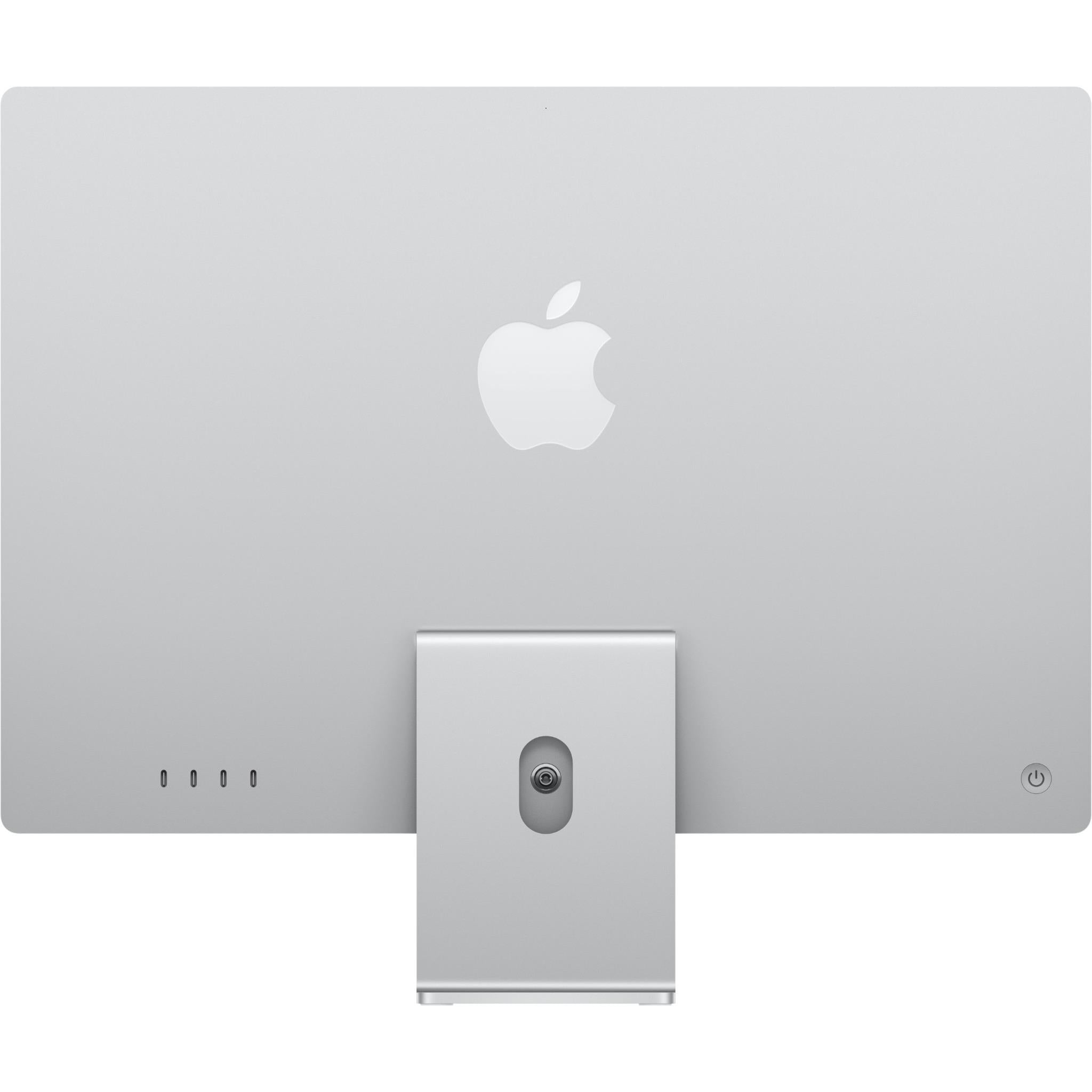 Apple iMac 24-inch with Retina 4.5K Display, M4 Chip (10-core CPU, 16GB RAM, 512GB SSD) - Silver (2024 Model) | Perfect for Graphic Design, Video Editing & Home Office Work