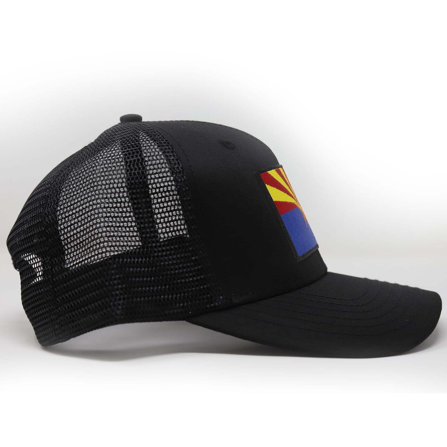 Arizona Flag Snapback Trucker Hat - Premium Adjustable Baseball Cap for Men & Women - Perfect for Outdoor Activities, Sports, and Casual Wear