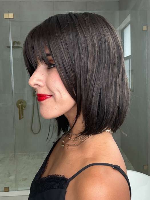 Alva Synthetic Wig with Basic Cap - Natural Look & Comfortable Fit for Daily Wear, Cosplay, and Special Occasions