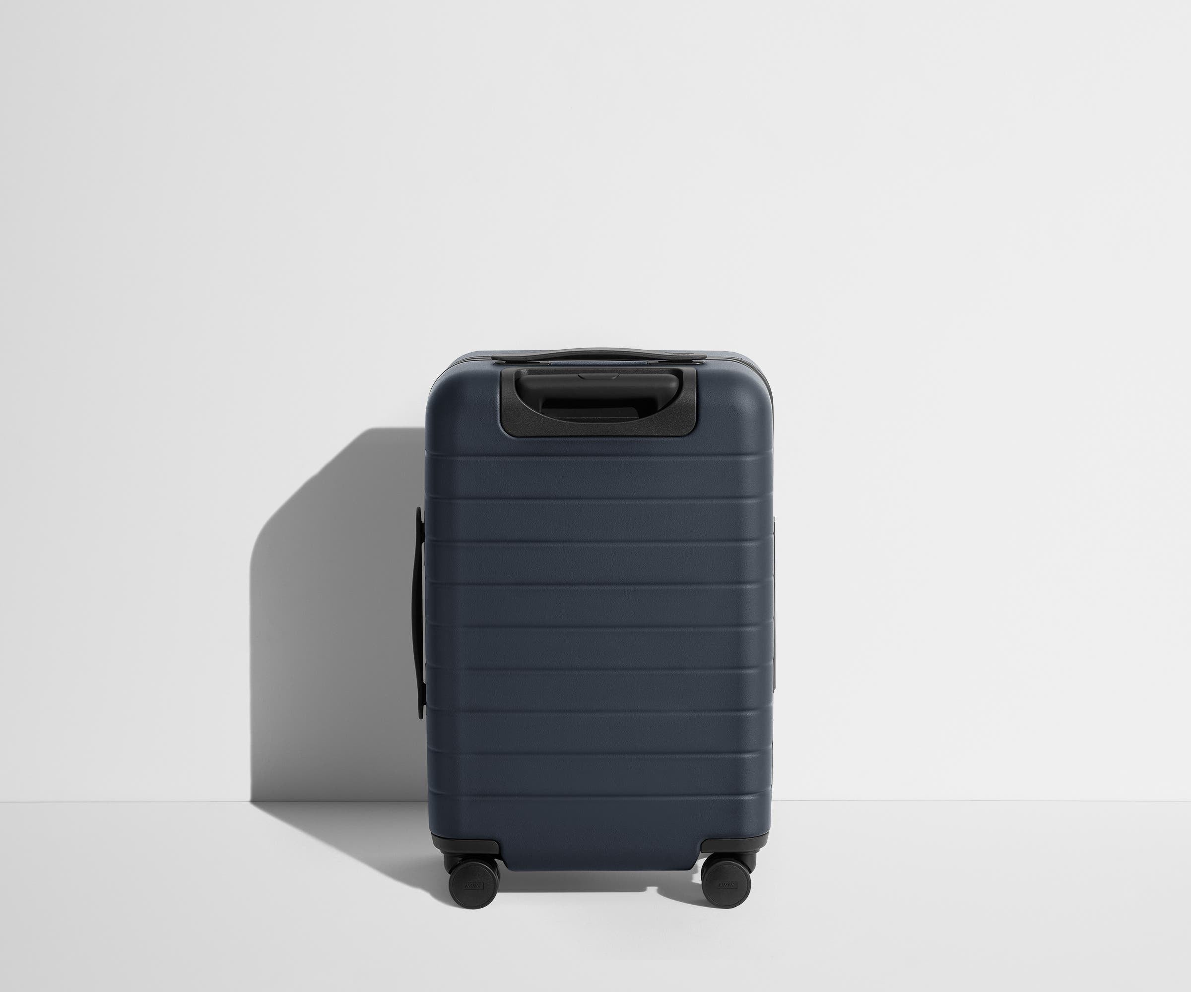 Premium Navy Blue Carry On Luggage - Lightweight & Durable Suitcase for Air Travel, Business Trips & Weekend Getaways