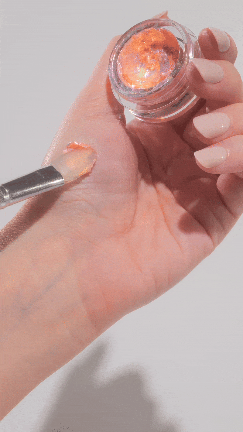 Fairy Chroma Flakes - Duochrome Pigment for Makeup & Nail Art | Glisten Cosmetics | Perfect for Festival Looks & Creative Nail Designs