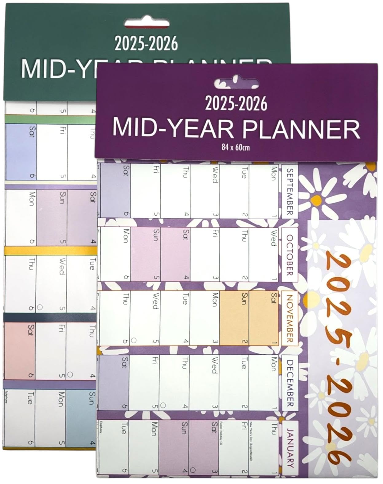 2025-2026 Large Academic Mid-Year Wall Planner Calendar - A1 Size 33