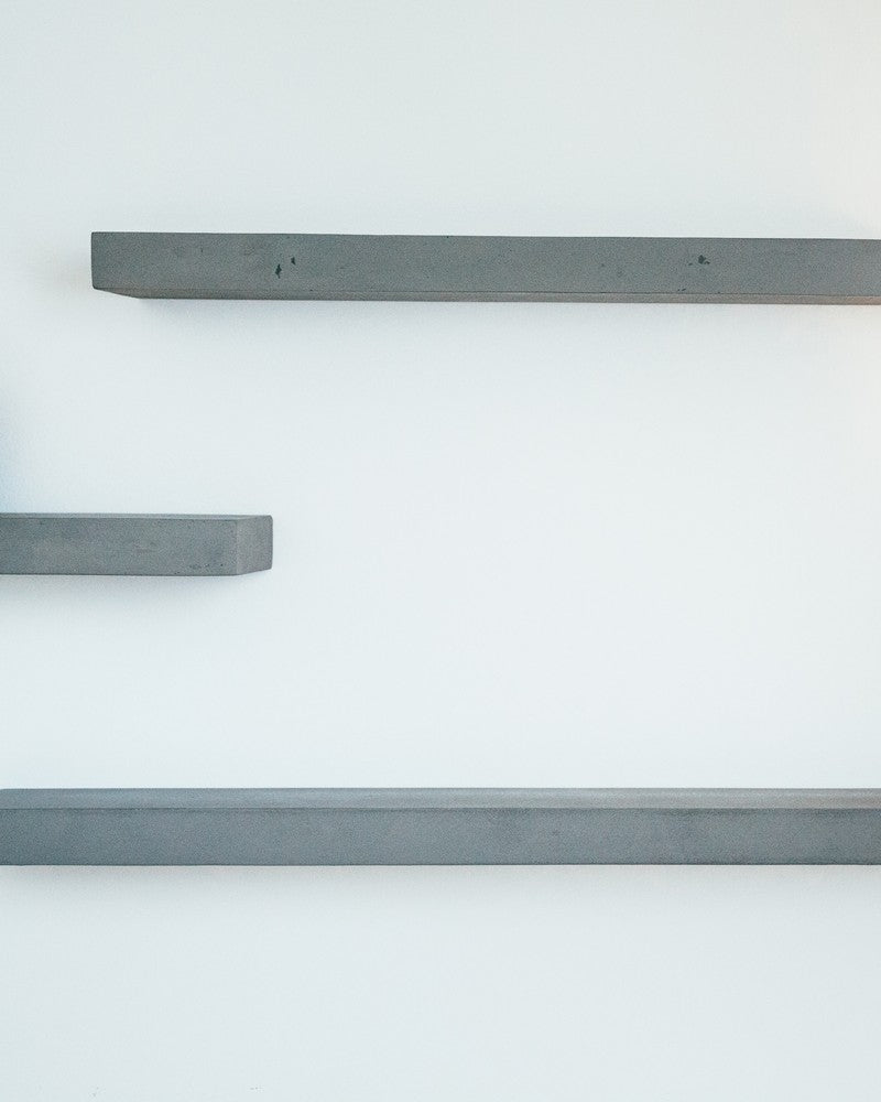 Lyon Beton 900 Shelf - Modern Concrete Wall Shelf for Home & Office Storage | Perfect for Living Room, Kitchen, Bathroom Decor & Organization
