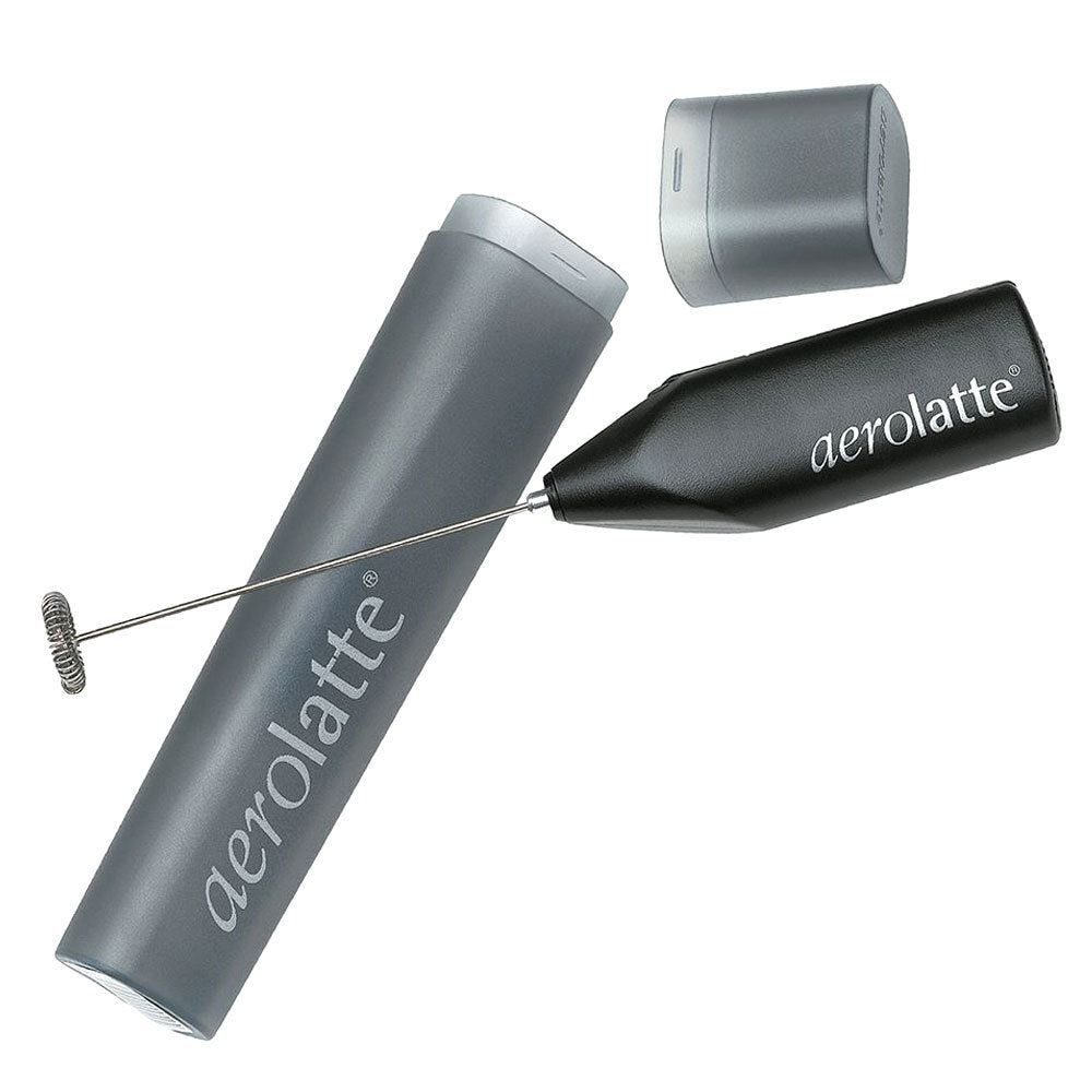 Aerolatte To Go Milk Frother - Portable Electric Handheld Frother for Coffee, Latte & Cappuccino - Perfect for Home, Office & Travel Use