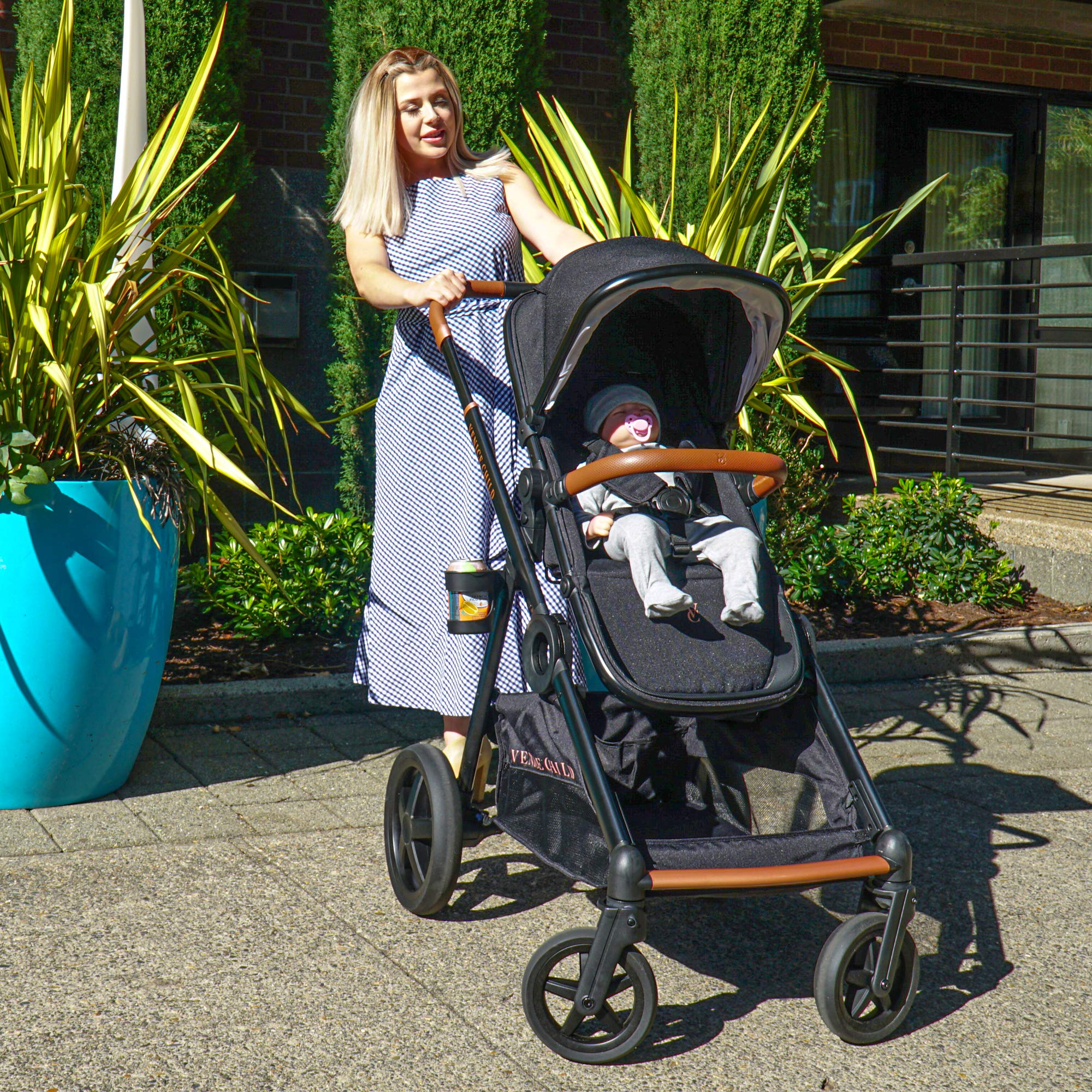 Venice Child Maverick Stroller System - Lightweight Travel Stroller for Toddlers & Infants | Perfect for City Walks, Shopping & Air Travel