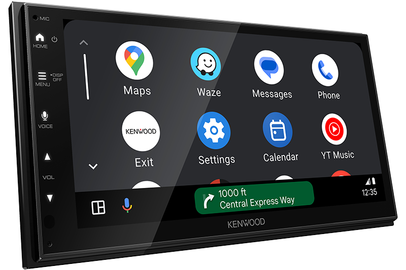 Kenwood DMX50S Digital Multimedia Receiver with Wireless Apple CarPlay - In-Car Entertainment System for Seamless Music & Navigation