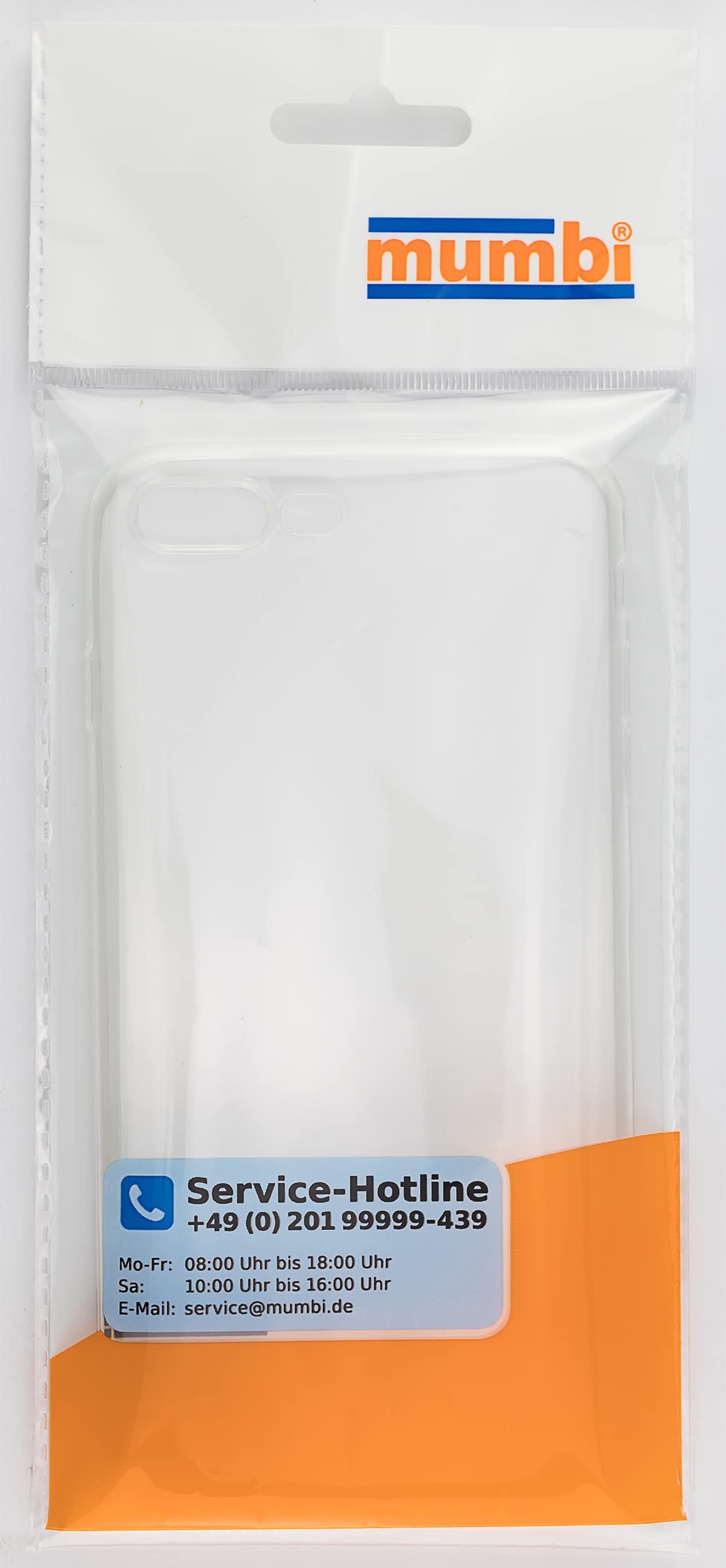 mumbi iPhone 7/8防摔手机壳 双握把设计 黑色 适用于日常通勤和户外活动