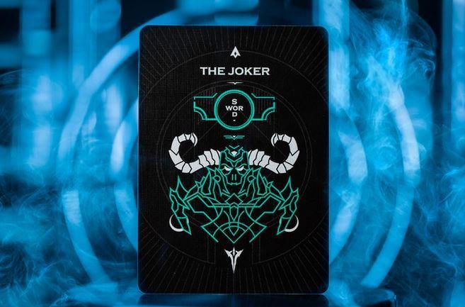 Premium Sword Playing Cards Set - 2 Decks (Deluxe & Classic) | The Card Mafia | Perfect for Magic Tricks, Poker Nights & Collectors