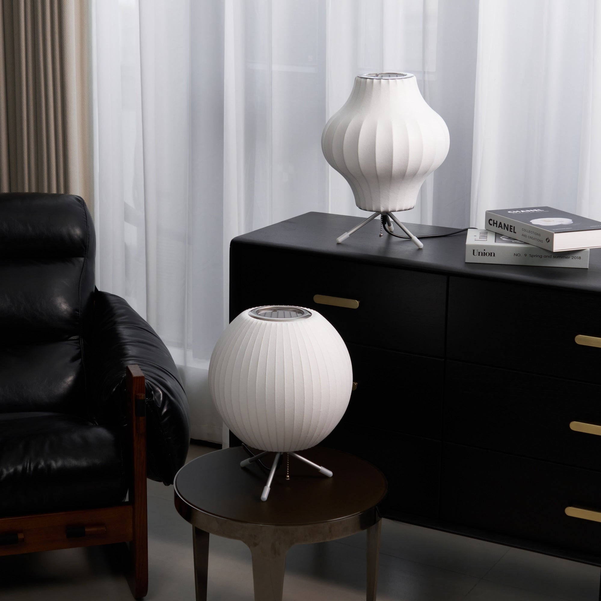 Nelson Tripod Table Lamp - Modern Adjustable LED Desk Light for Home Office, Bedroom & Living Room - Perfect for Reading, Working & Decor