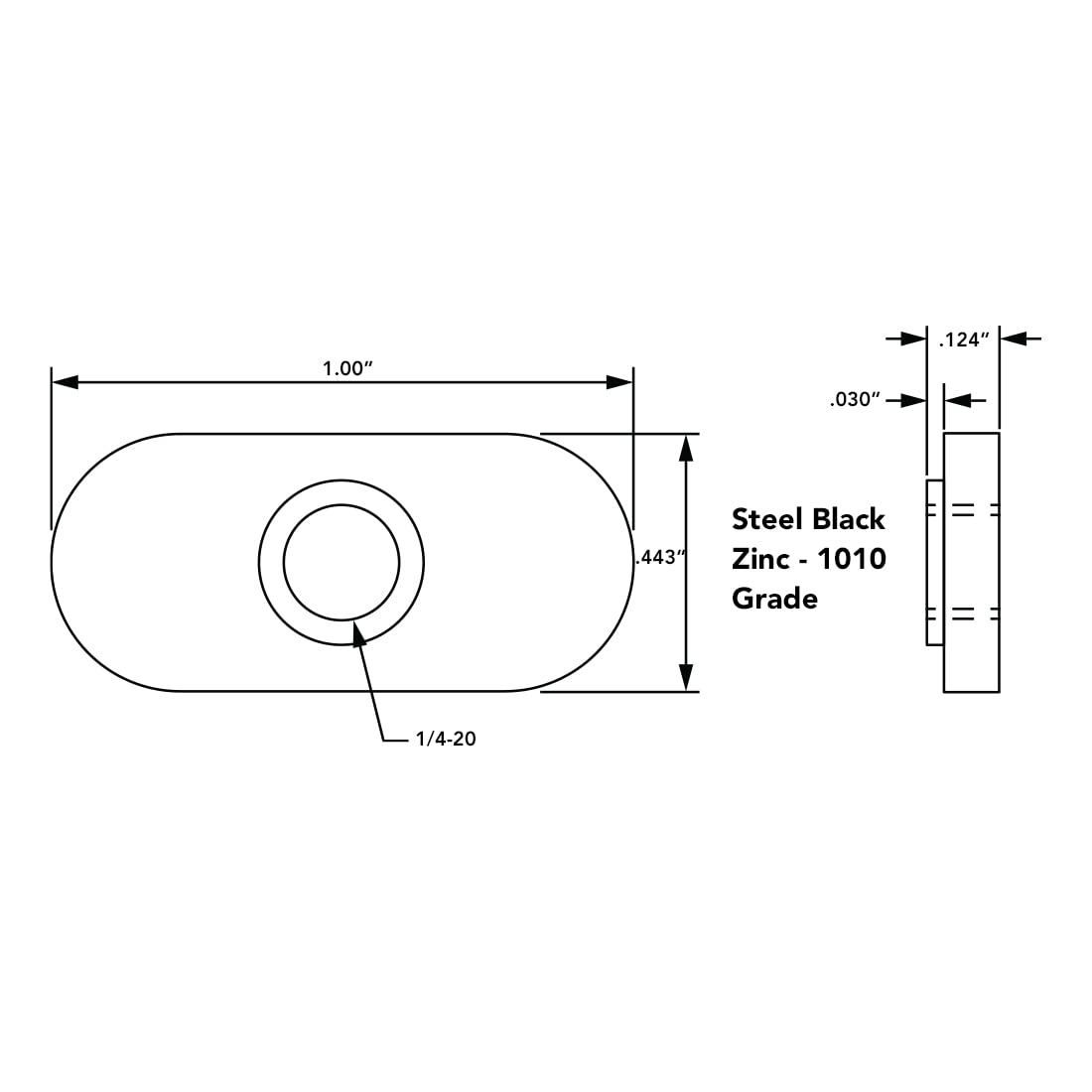 10 Series Steel 1/4-20 Centered Slide-in Economy T-Nuts (100 Pack) - Heavy Duty Hardware Nuts for 10 Series Aluminum Extrusions | Perfect for DIY Projects, Furniture Assembly & Industrial Applications