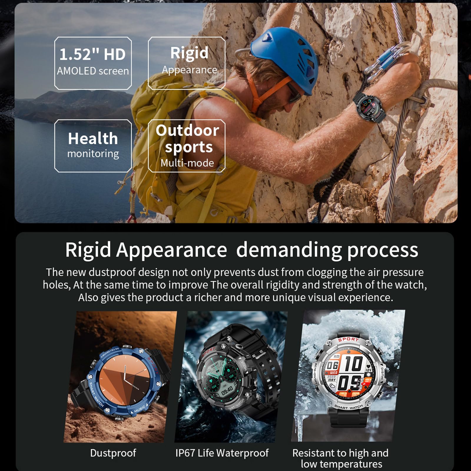 ZJX 3-in-1 Smart Watch with Wireless Earbuds - Ultra Thin Fitness Tracker with 9D Sound, Bluetooth Sports Watch for Android & iPhone - Perfect for Running, Gym Workouts & Daily Activity Tracking