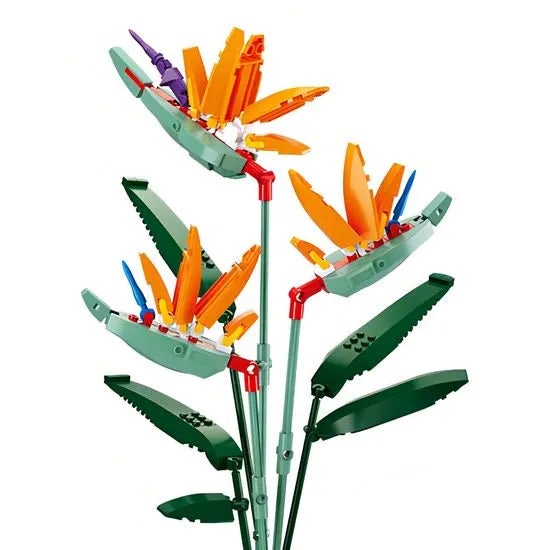 Sluban B1121C Bird of Paradise Flower Arrangement - Perfect for Home Decor, Office Centerpiece & Wedding Bouquets