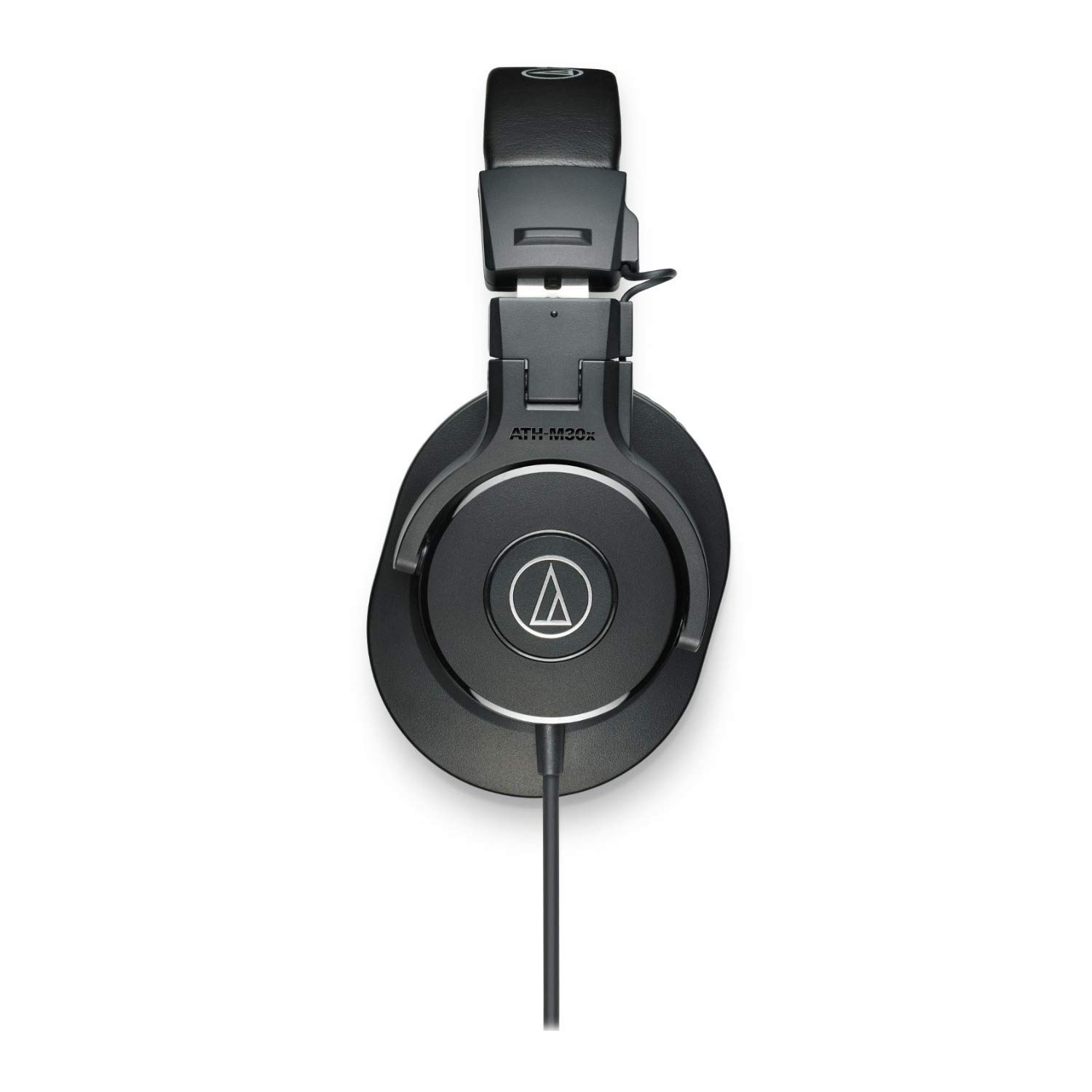 Audio-Technica ATH-M30X Professional Studio Monitor Headphones Bundle with Knox Headphone Stand & Carrying Case (3-Piece Set) - Perfect for Music Production, Podcasting & Home Recording Studios