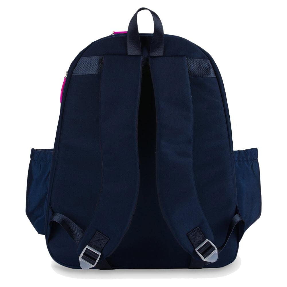 Ame & Lulu Courtside 2.0 Tennis Backpack - Durable Sports Bag for Women & Men - Perfect for Tennis, Gym, Travel & School - Water-Resistant & Spacious Design