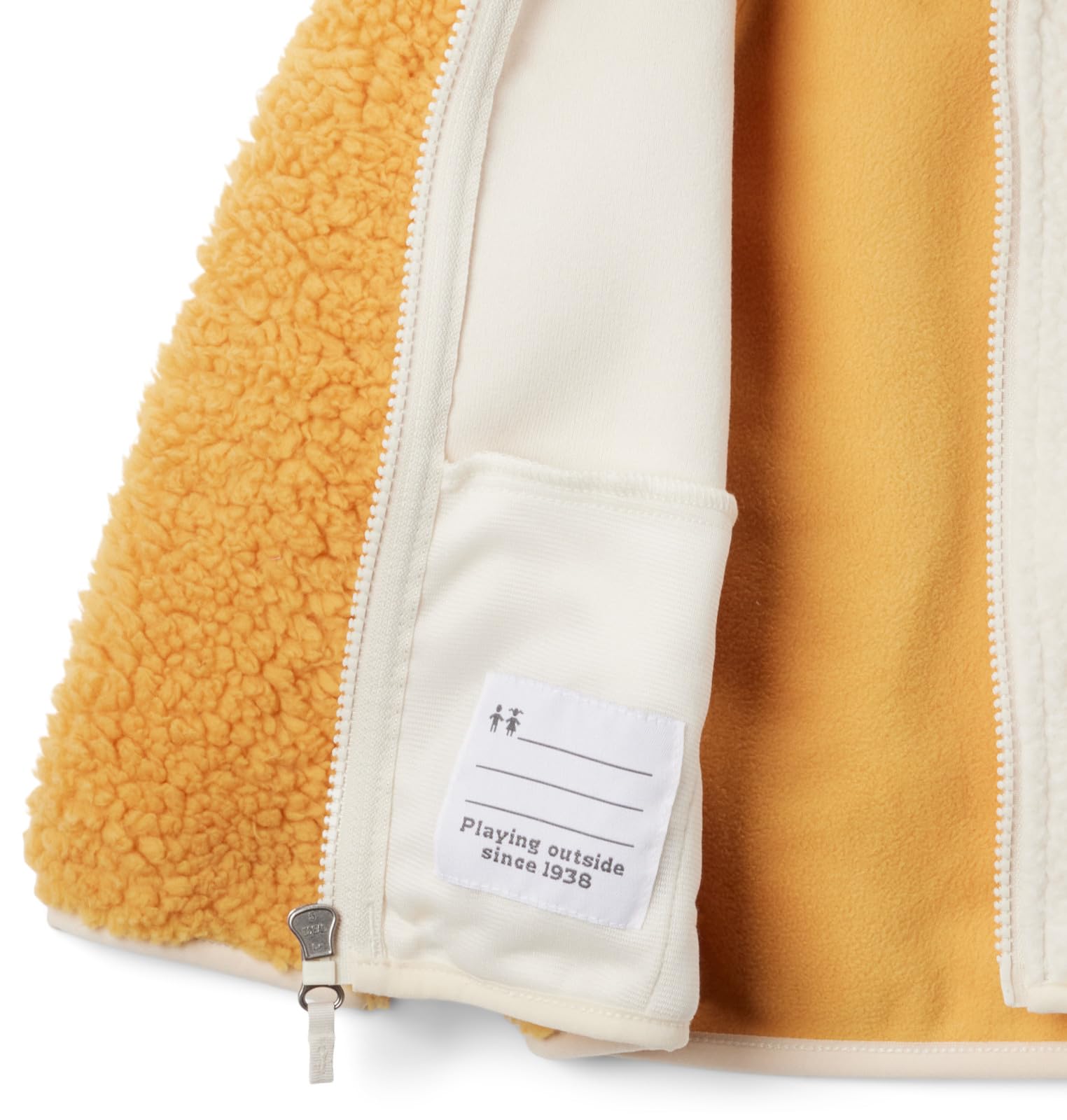 Columbia Baby Boys' Foxy Baby Sherpa Full-Zip Jacket – Warm & Cozy Fleece-Lined Winter Jacket for Toddlers – Perfect for Outdoor Play, Park Visits & Cold Weather Adventures