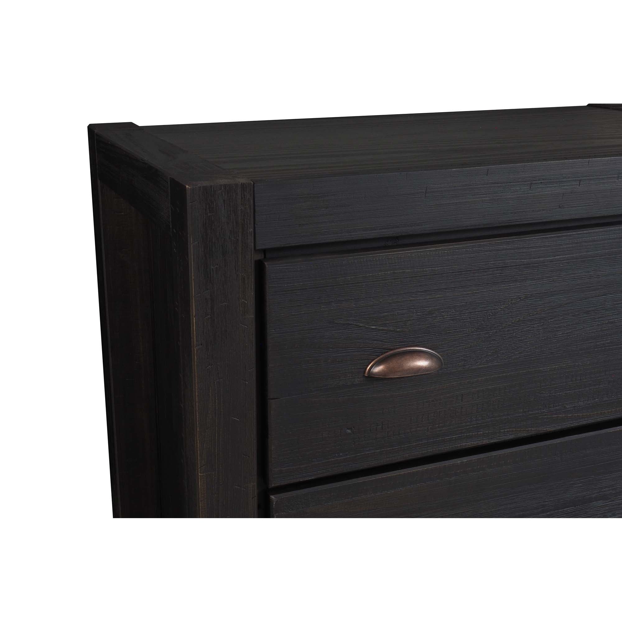 Montauk 6 Drawer Dresser - Solid Wood Bedroom Chest of Drawers for Storage & Organization - Perfect for Master Bedroom, Guest Room, or Dorm Decor