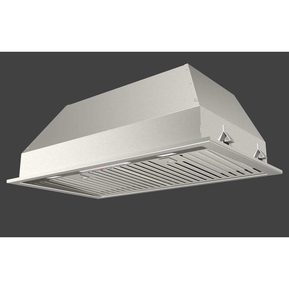 Fulgor Milano 28 Inch 600 CFM Stainless Steel Professional Range Hood Insert (F4BP28S1) - Perfect for Modern Kitchen Ventilation & Cooking Smoke Removal