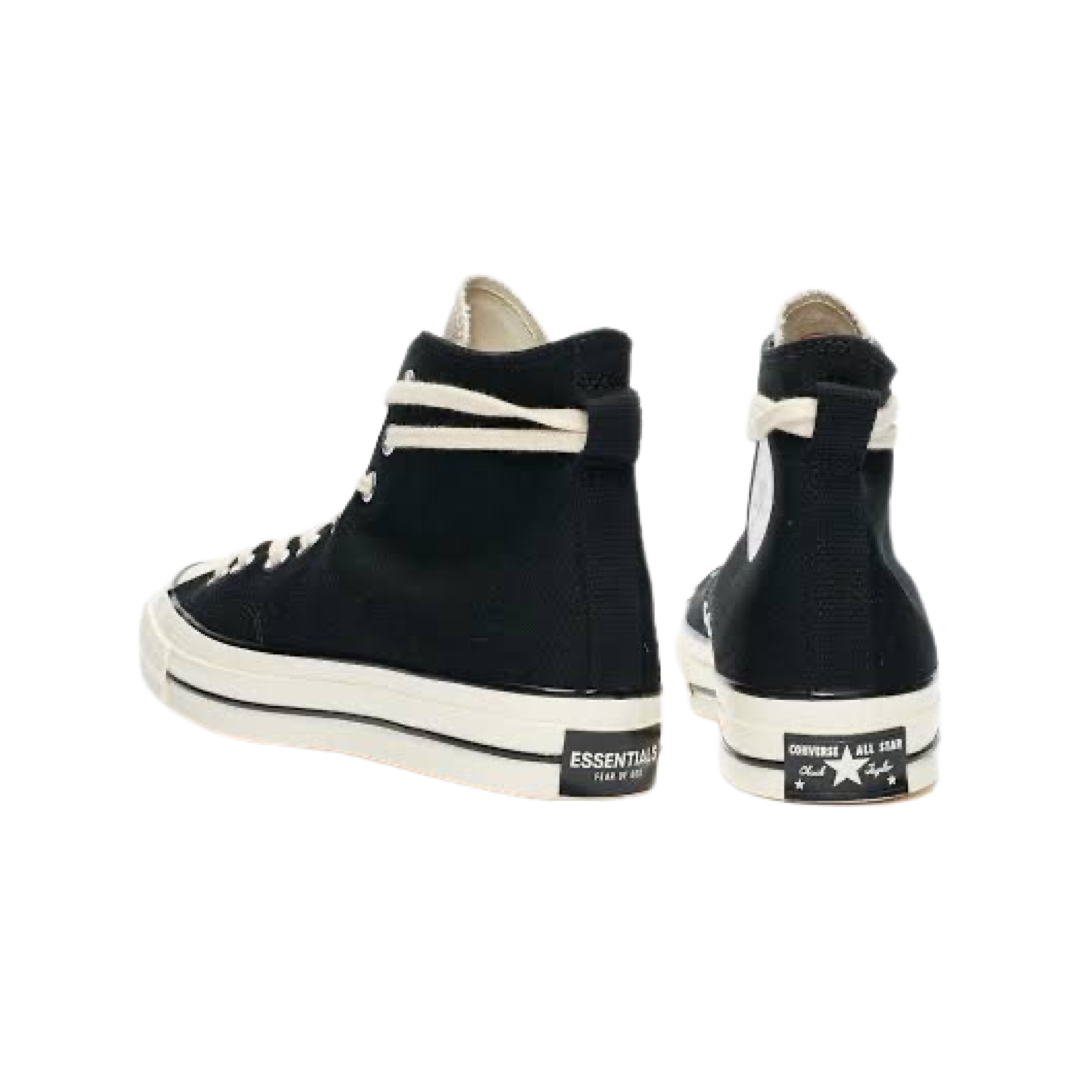 Fear of God x Converse CT70 Hi Top Sneakers - Black & Cream Basketball Shoes for Men | Streetwear & Casual Wear