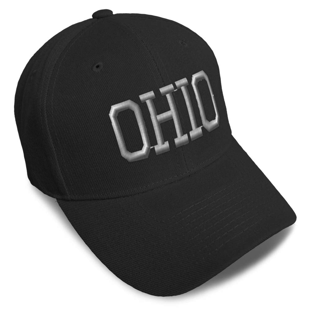 Custom Ohio State USA Baseball Cap - Embroidered Dad Hat for Men & Women | Perfect for Sports Fans, Outdoor Activities & Casual Wear