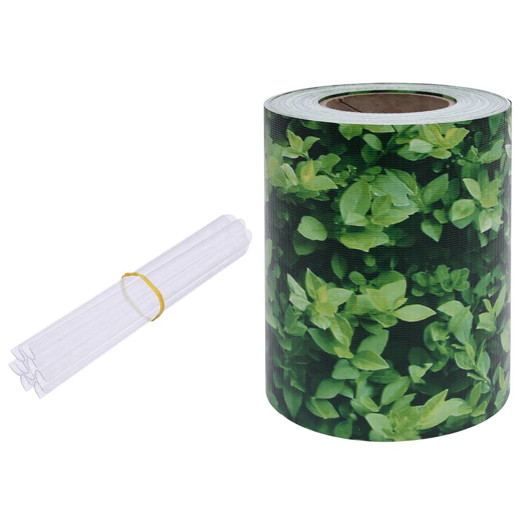 Extendable PVC Garden Privacy Screen 114.8'x0.6' - Retractable Green Fence for Yard, Patio & Outdoor Spaces | Perfect for Creating Private Areas in Gardens, Balconies & Poolside