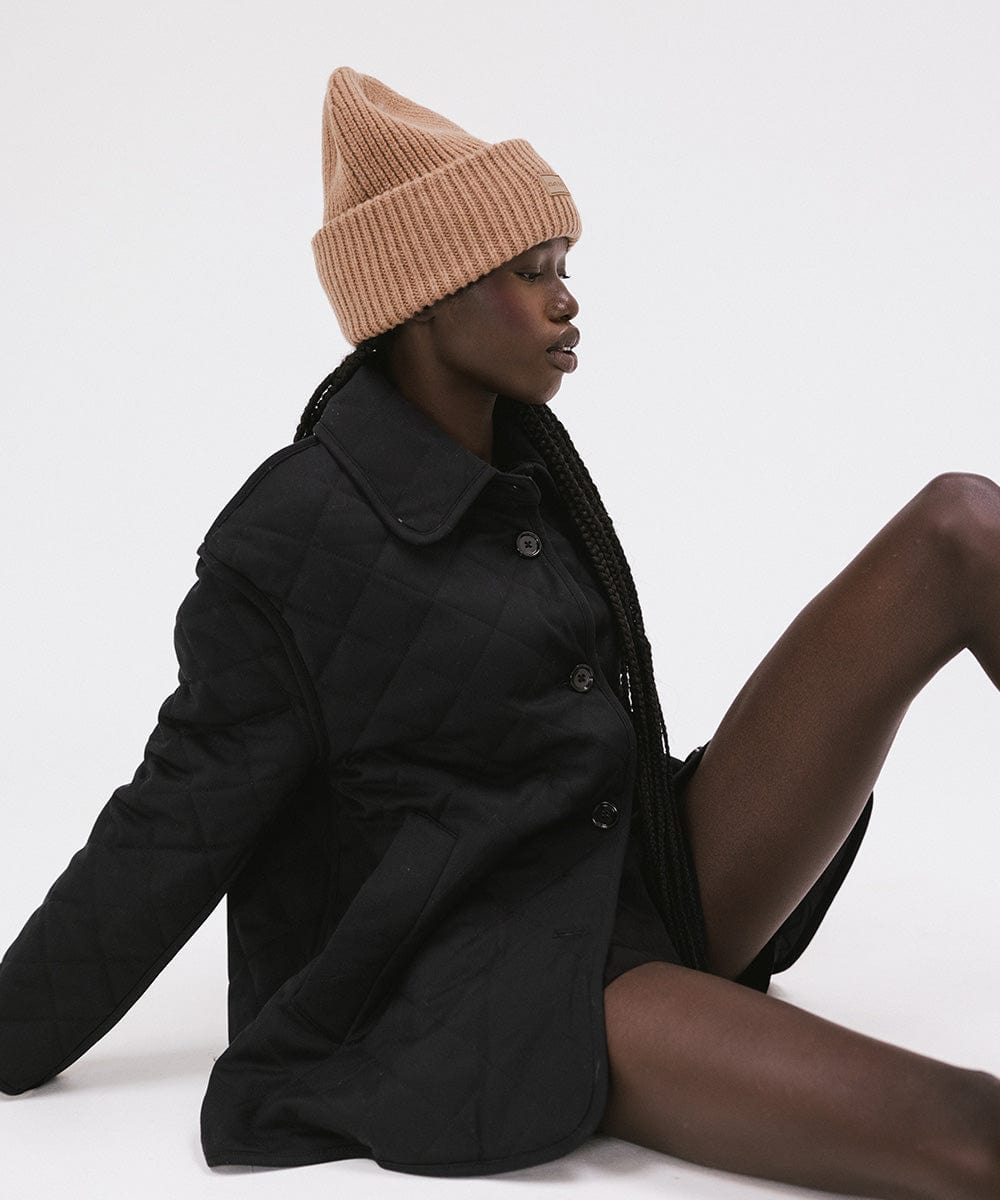 Gigi Merino Wool Beanie Hat for Women - Soft & Warm Winter Knit Cap - Perfect for Skiing, Hiking & Outdoor Activities