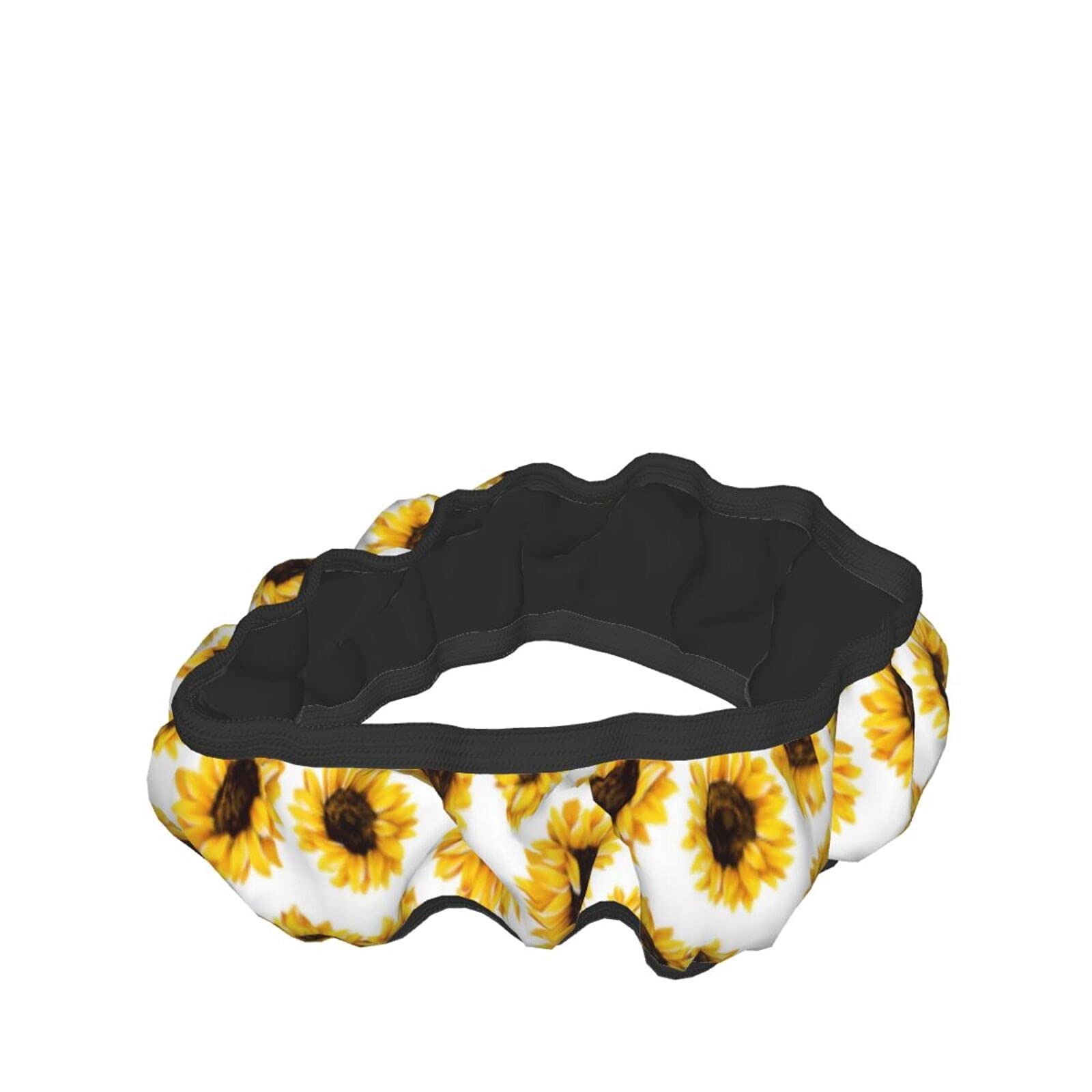 Sunflower Steering Wheel Cover for Cars - Universal 15 Inch Sunflower Car Steering Wheel Protector for Women, Men & Teens - Perfect for Summer Driving, Road Trips & Sun Protection