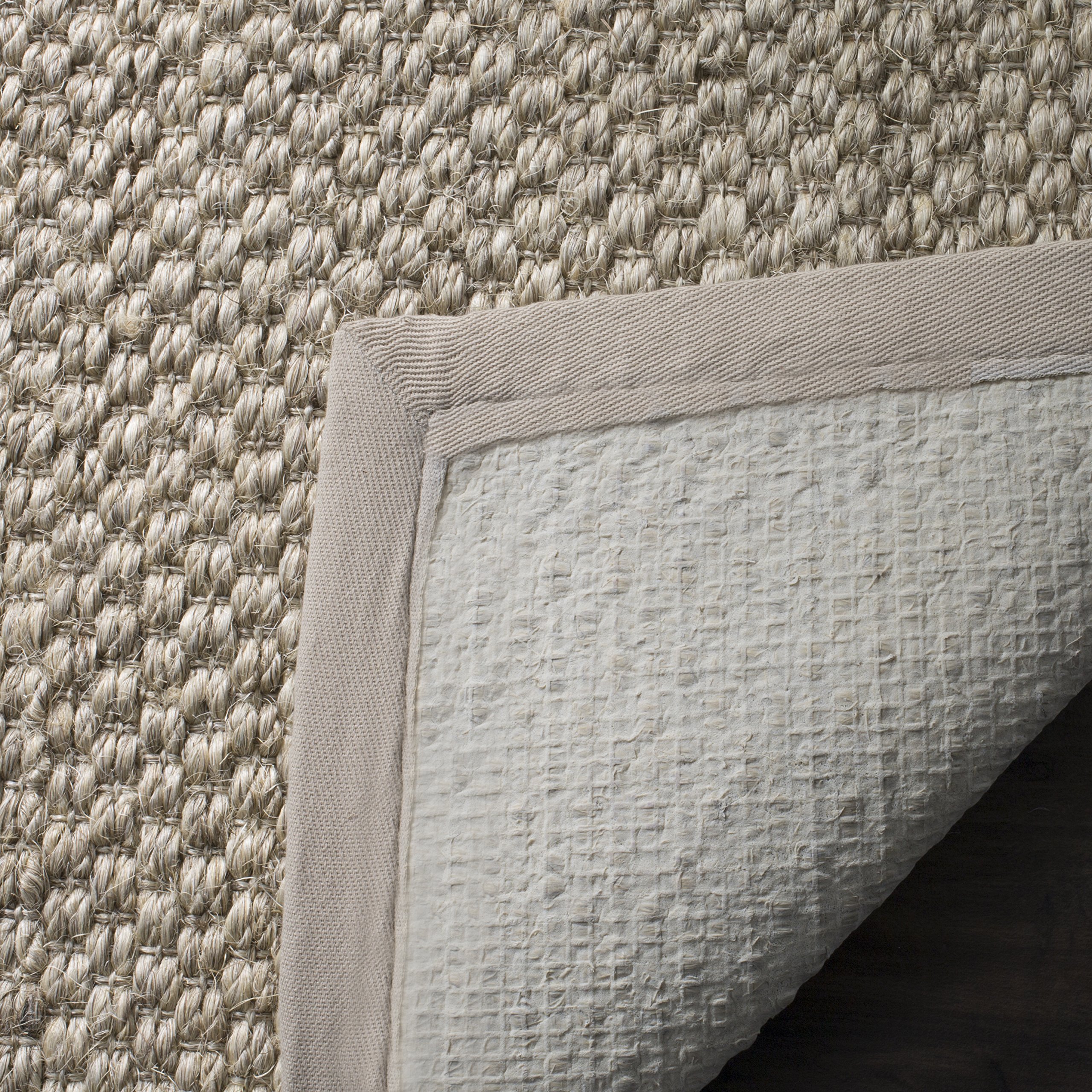SAFAVIEH Natural Fiber Collection 5' x 8' Area Rug - Marble Sisal Design, Easy Care, Non-Shedding, Perfect for Living Room, Bedroom & High Traffic Areas | Durable Floor Covering for Home Decor (NF525C)