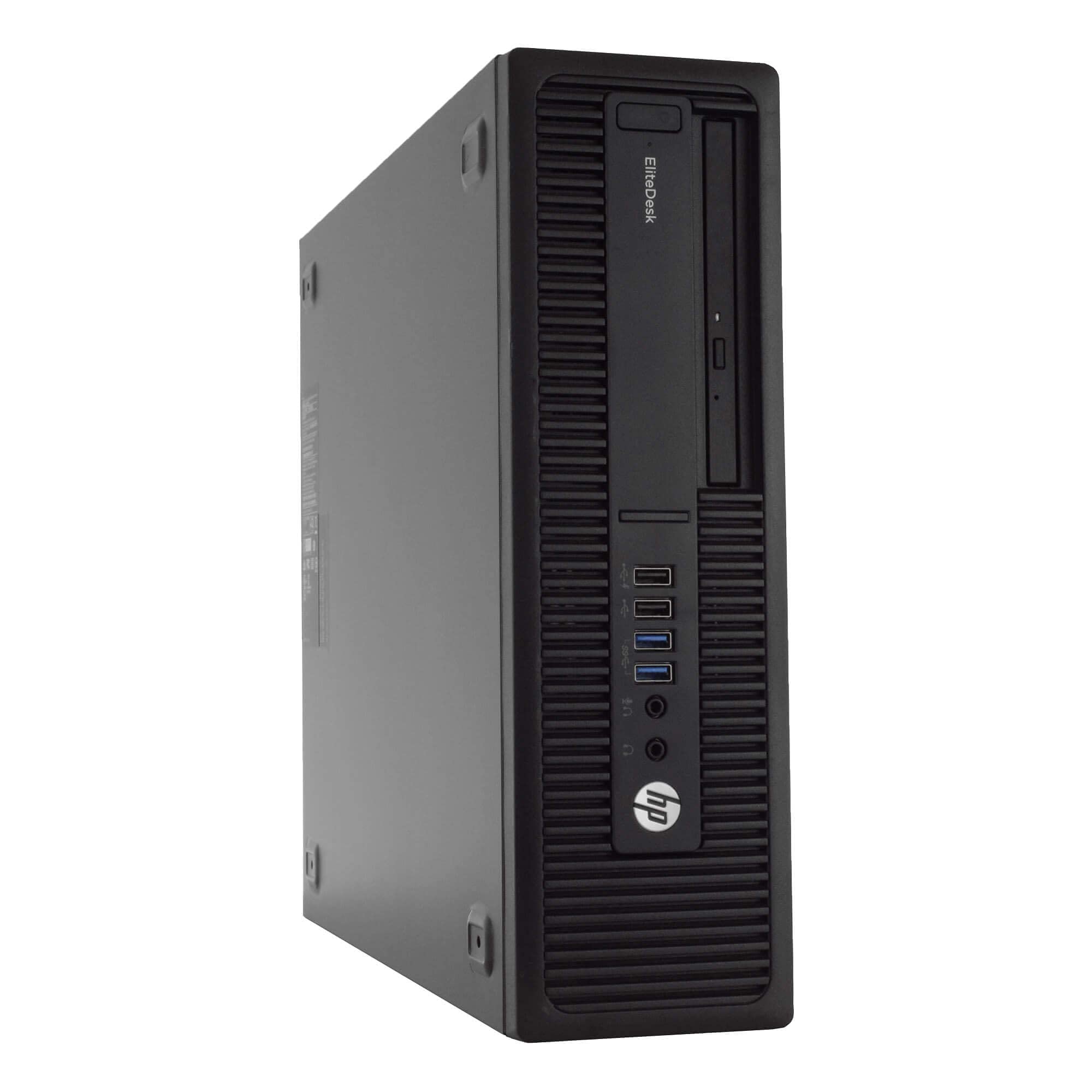 Renewed HP 800 G2 Business Desktop PC - Intel Core i5-6500, 16GB DDR4 RAM, 512GB SSD, Windows 10 Pro | Includes 23.6