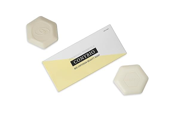 Conybio FIR Chitosan Soap - 2 Pack (200g) | Natural Detox & Skin Renewal | Perfect for Daily Cleansing & Spa Relaxation