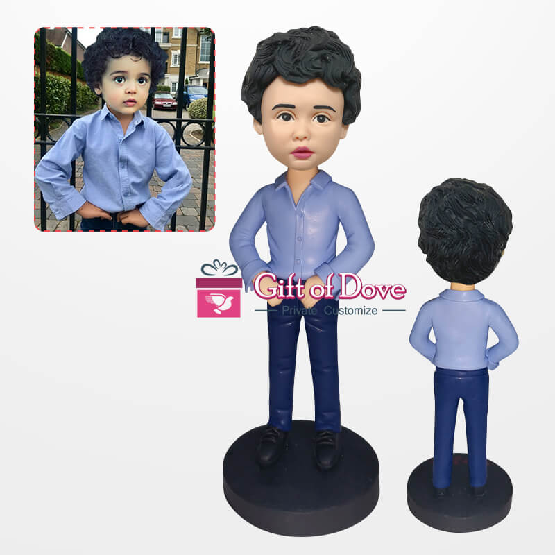 Custom Bobblehead for Girls - Personalized Birthday Gift - Unique & Handmade Figurine - Perfect for Birthdays, Anniversaries & Special Occasions