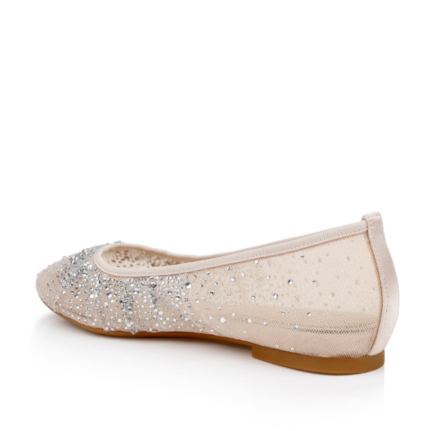 Badgley Mischka Women's Nuala Nude Heels - Elegant Evening Shoes for Weddings, Parties & Special Occasions