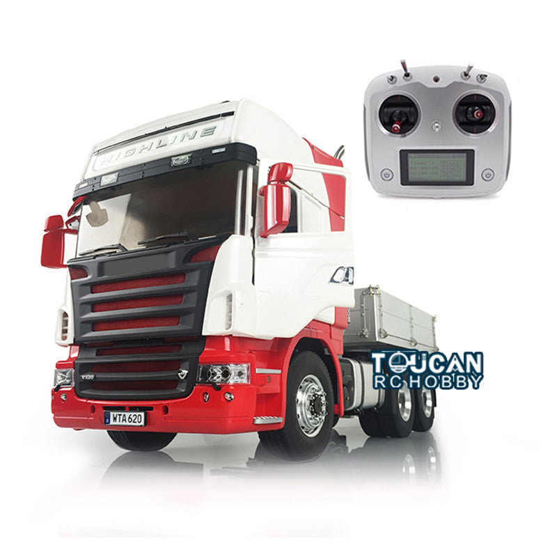1/14 Scale LESU 6x6 Metal Chassis RC Dump Truck with Painted Cabin, Roof, Radio Controller, Motor, Servo & ESC - Perfect for Construction Site Play, Off-Road Adventure & RC Hobby Enthusiasts