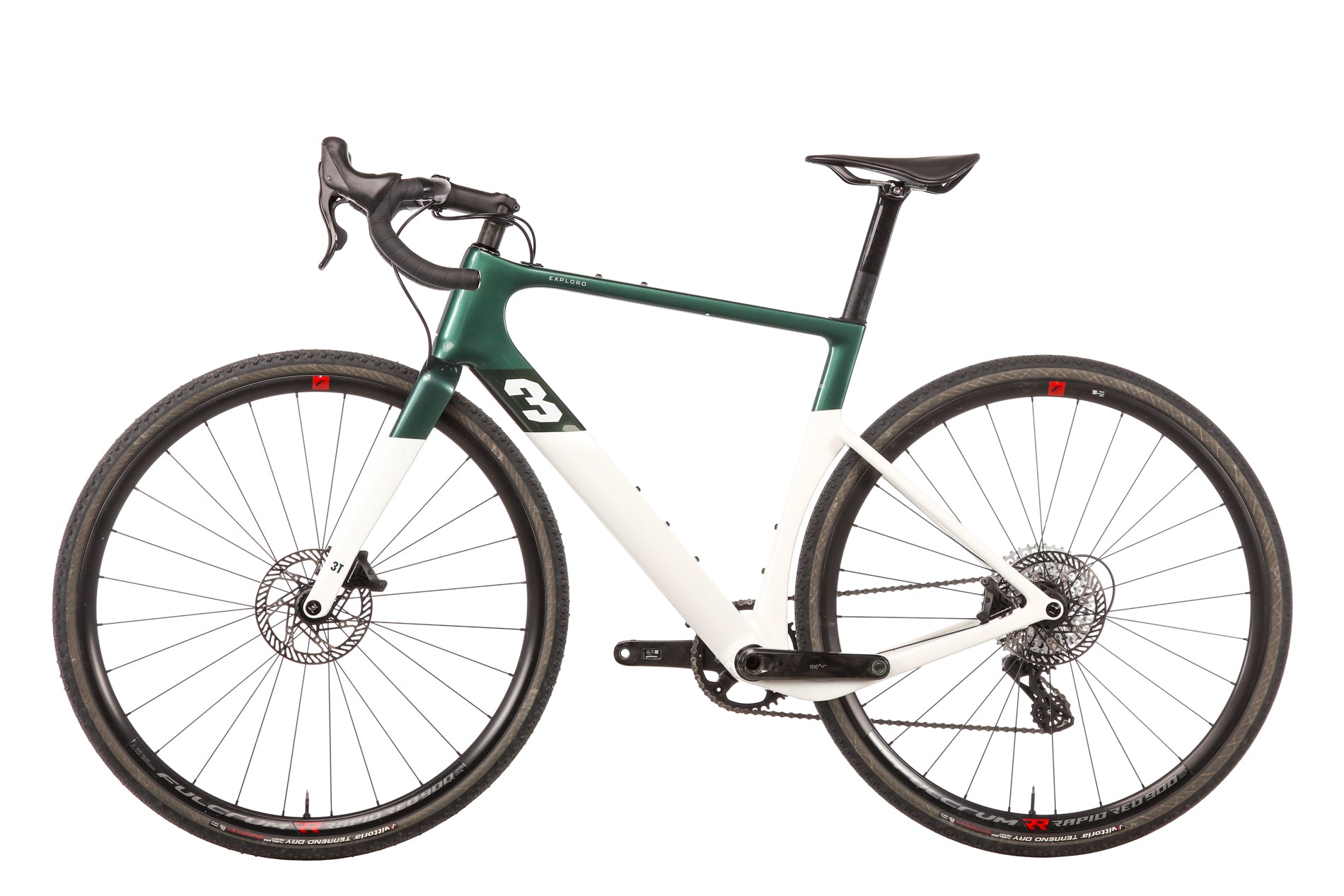 3T Exploro RaceMax Gravel Bike 2023 - 54cm Carbon Frame, Lightweight & Durable for Off-Road Adventures | Perfect for Gravel Racing, Bikepacking & All-Terrain Cycling