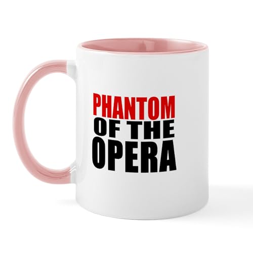 White/Pink Inside - Phantom Of The Opera Mug