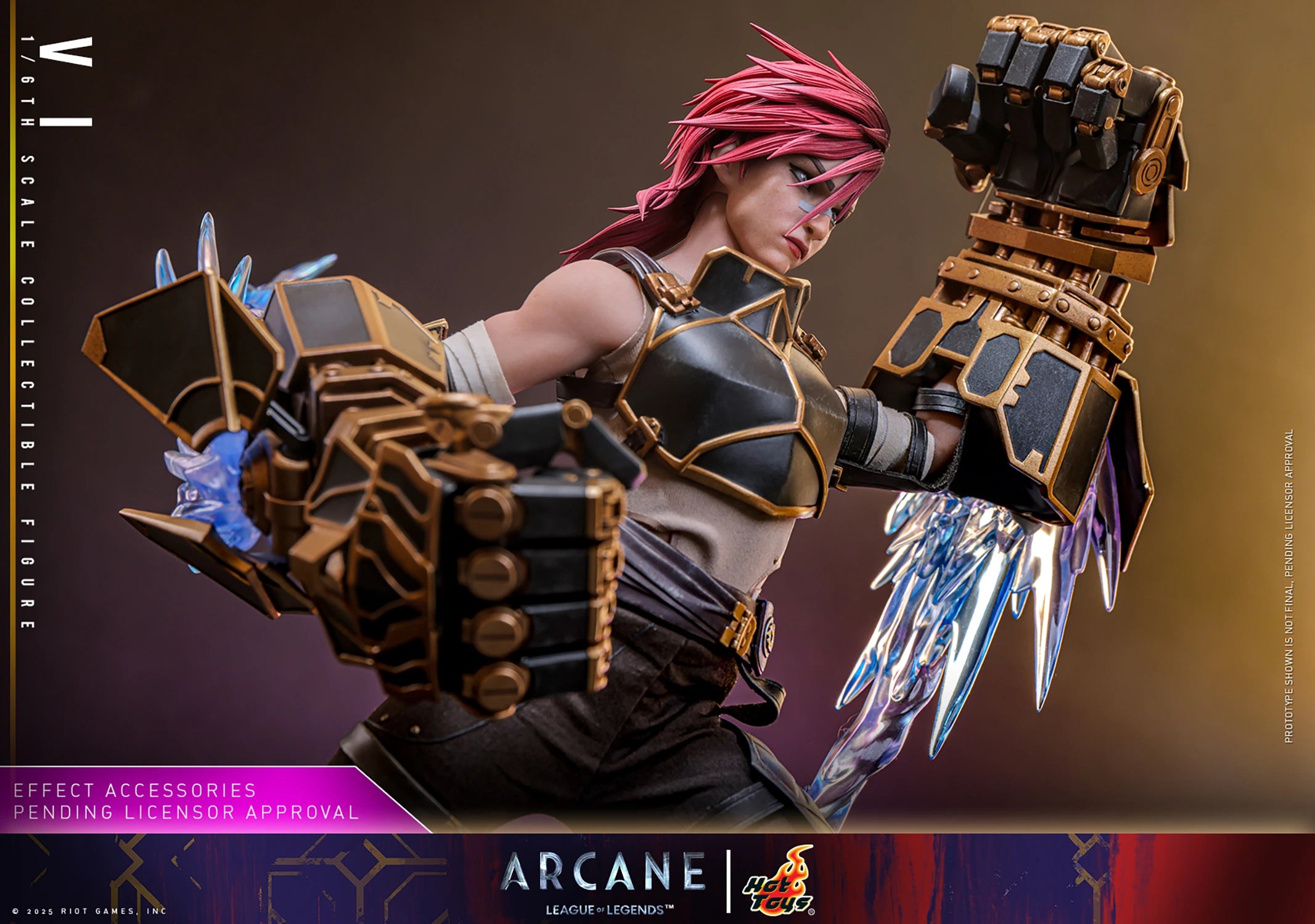 Hot Toys TMS138 League of Legends Arcane VI 1/6 Scale Collectible Action Figure - Perfect for Display, Gifts & Gaming Enthusiasts