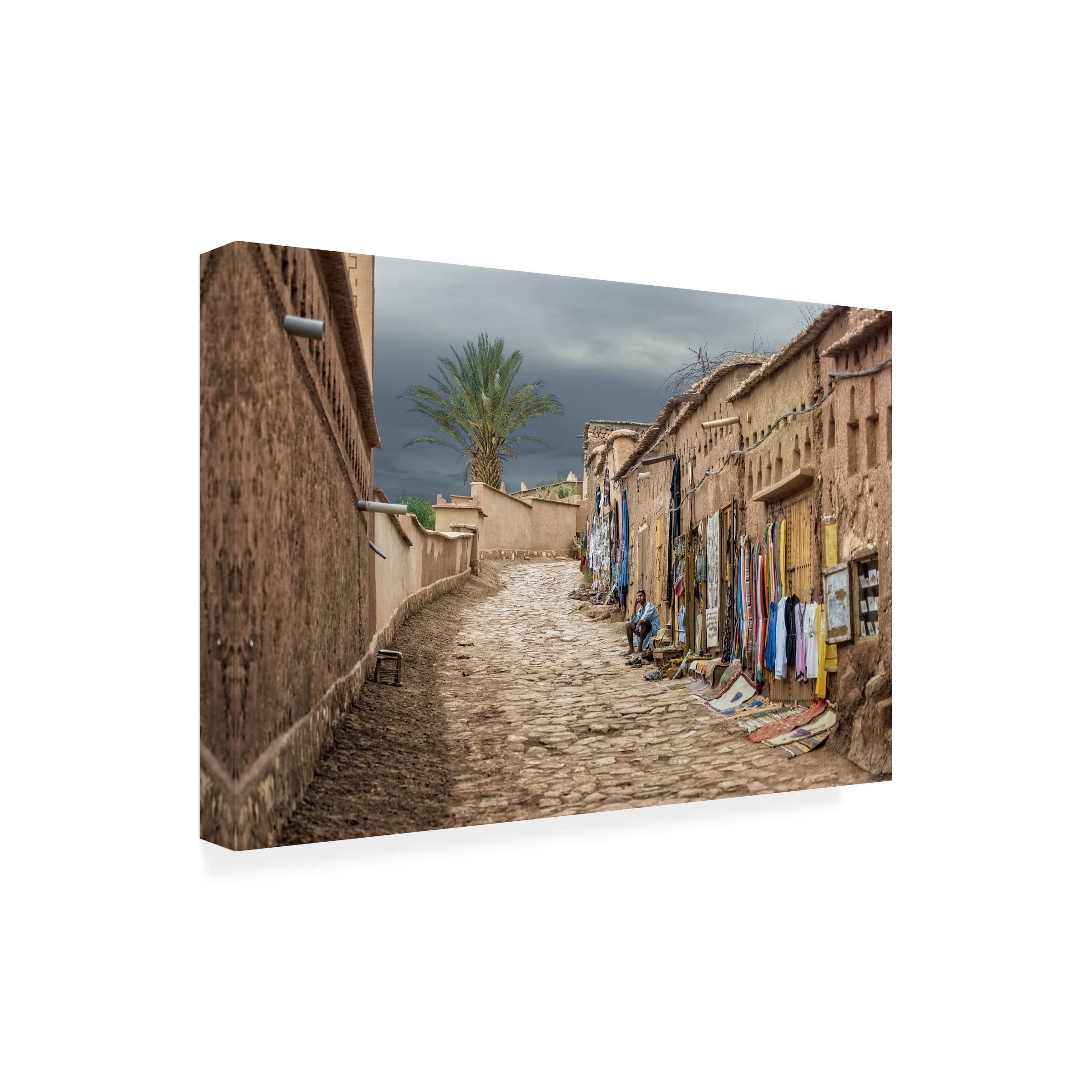 Piet Flour 'The Shop' Canvas Art Print - Modern Wall Decor for Living Room, Bedroom & Office - Trademark Fine Art Collection