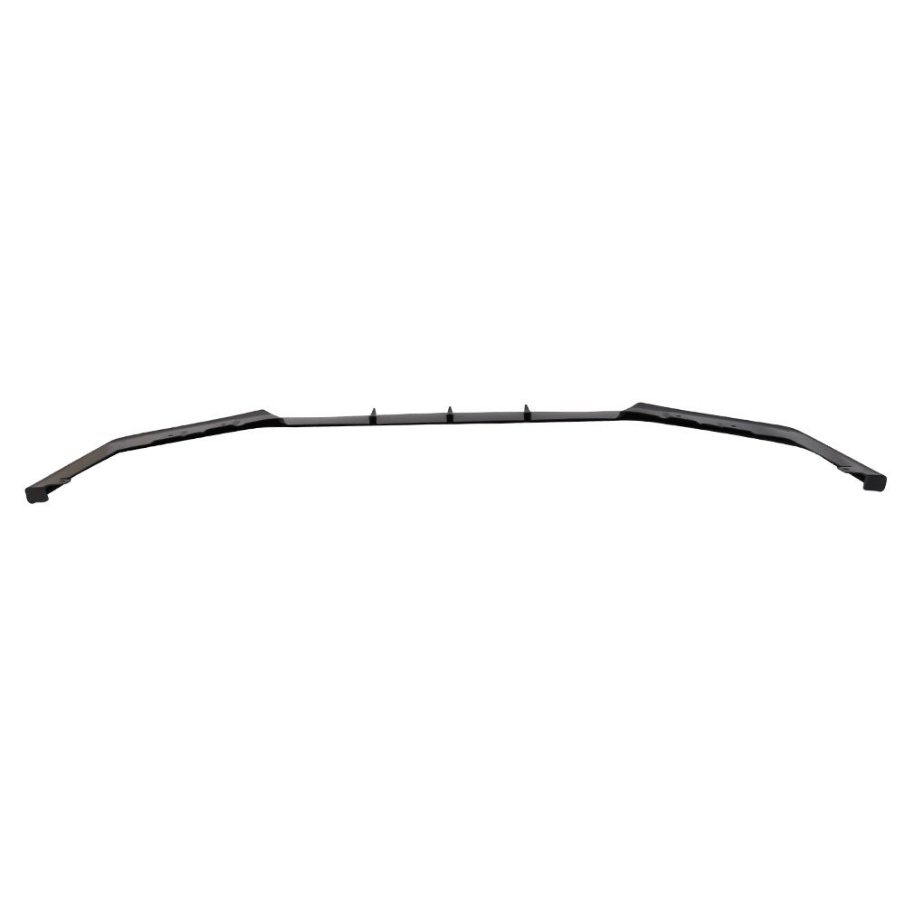 IKON MOTORSPORTS MP Style Front Bumper Lip Spoiler - Black ABS Body Kit Splitter Air Dam Chin Diffuser for 2015-2017 Subaru WRX & STI | Aggressive Styling & Enhanced Aerodynamics
