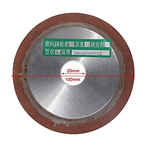 100mm Diamond Grinding Wheel Cup 150 Grit - Carbide Metal Cutter Grinder Disc for Angle Grinder (D4H9 N1HF) - Perfect for Sharpening, Shaping & Polishing Metal, Concrete & Stone Surfaces