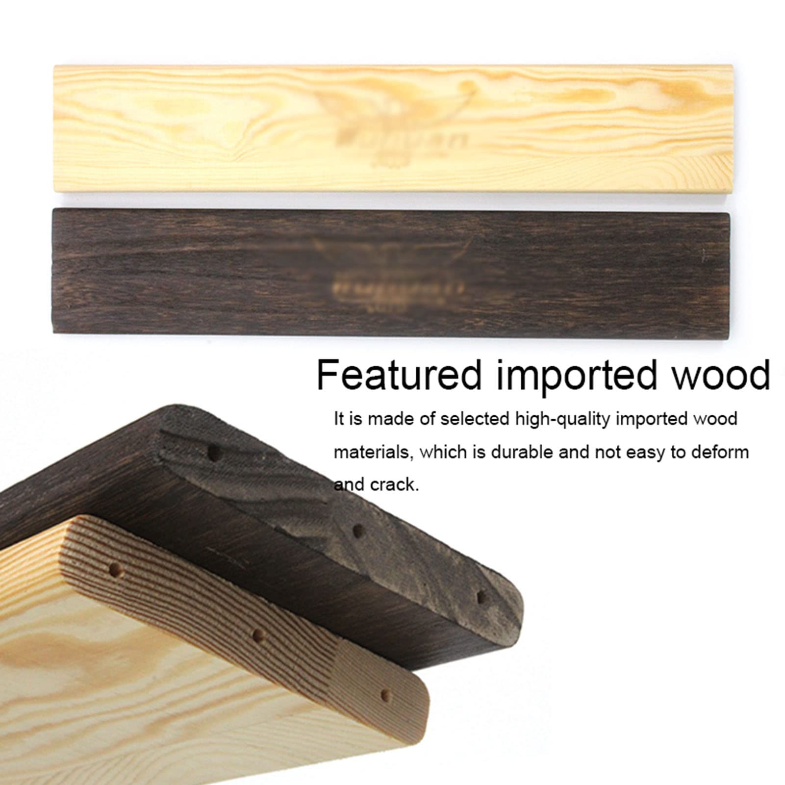 Premium Wall Mount Wood Pool Cue Rack - Holds 6 Billiard Sticks Horizontal Storage | Game Room & Billiard Club Accessory | Perfect for Home Bars, Man Caves & Pool Halls