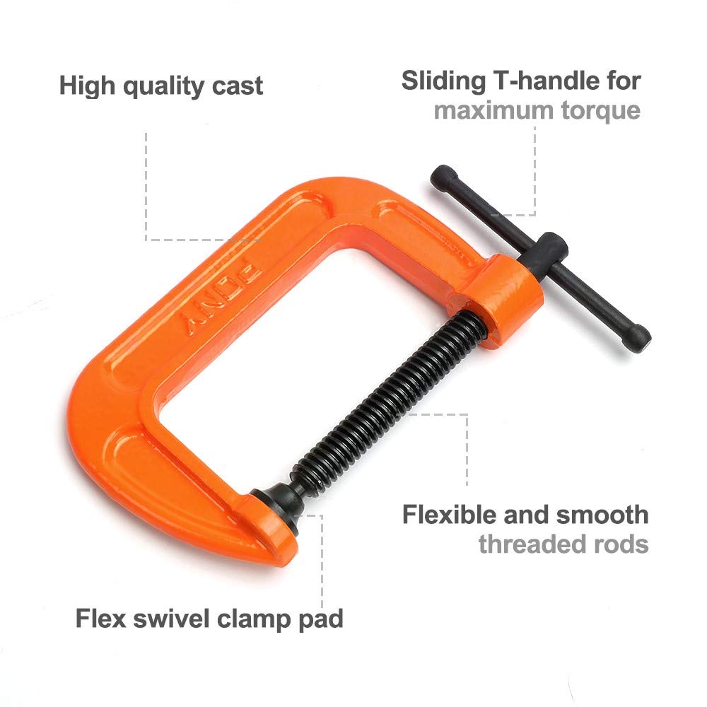 Pony Jorgensen 5-Piece Clamp Set (1