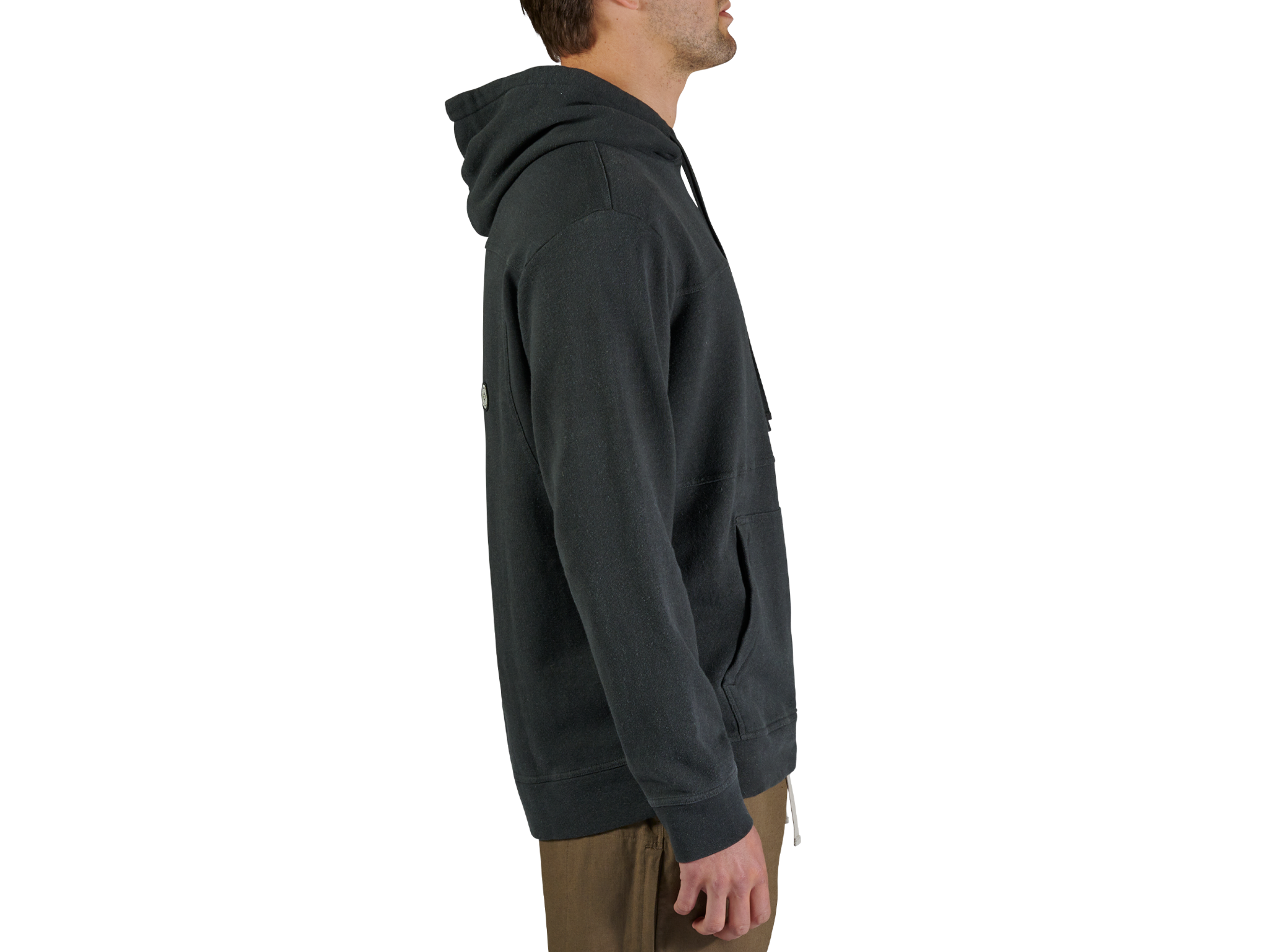 Sunset Hemp Hoodie for Men | Eco-Friendly Organic Cotton Pullover | Casual Streetwear & Outdoor Activities