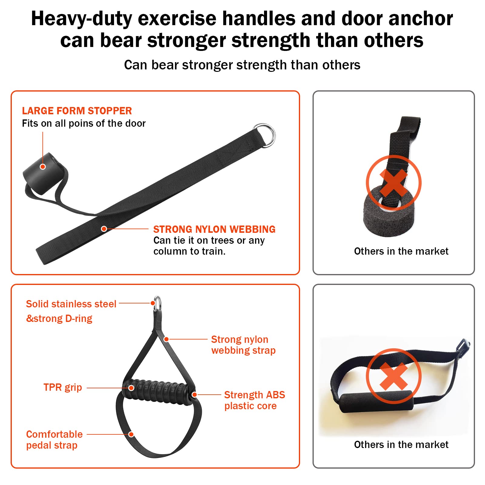DASKING Portable Home Gym Resistance Band Set - 8 Anti-Break Stackable Bands, Detachable 500LBS 2-in-1 Pilates Bar for Full Body Workout | Strength Training, Yoga, Pilates & Home Fitness Equipment