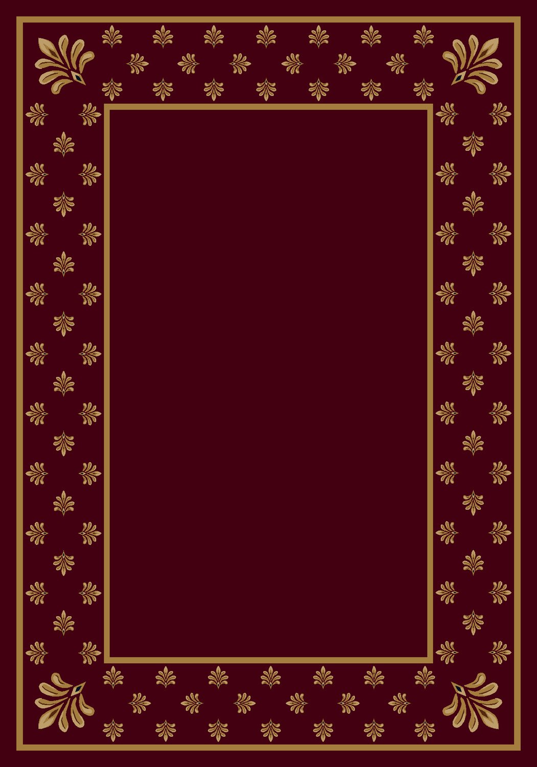 Adonis Garnett Runner Rug 2'4