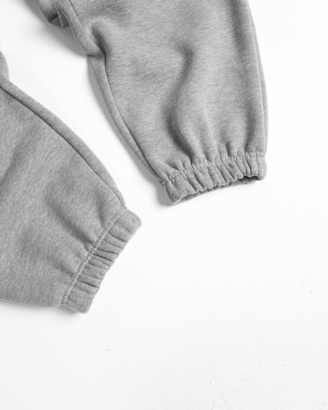 Women's Oversized Sweatpants - Soft & Comfortable Fleece Joggers in Heather Grey for Lounge, Yoga & Casual Wear